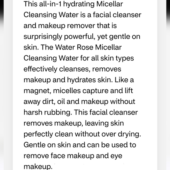 🔮3/$15 Garnier SkinActive Micellar Cleansing Water with Rose Water - Picture 9 of 10